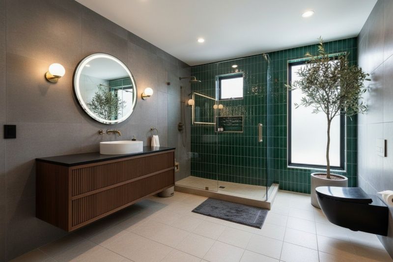 Easy-To-Clean Options For Modern Shower Surrounds